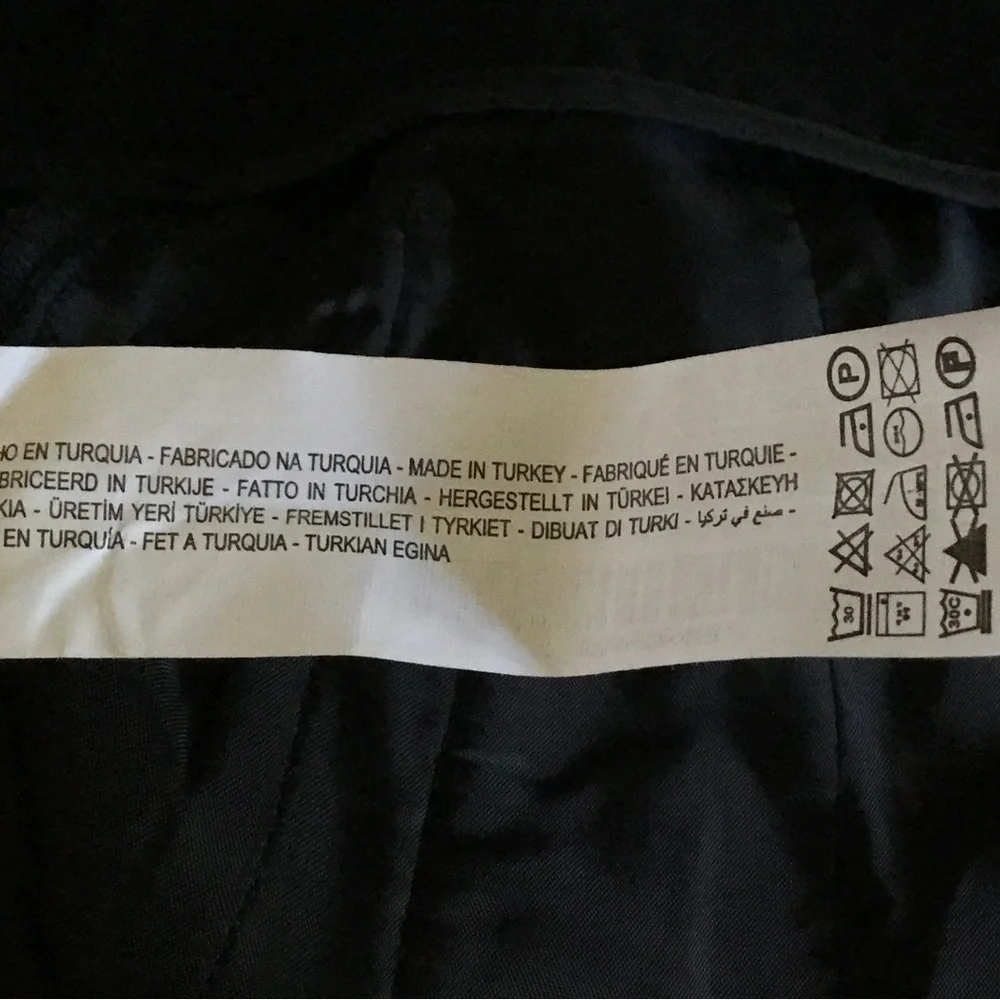 NWT. Zara Black High Waisted Pants. Size S. - Picture 11 of 11